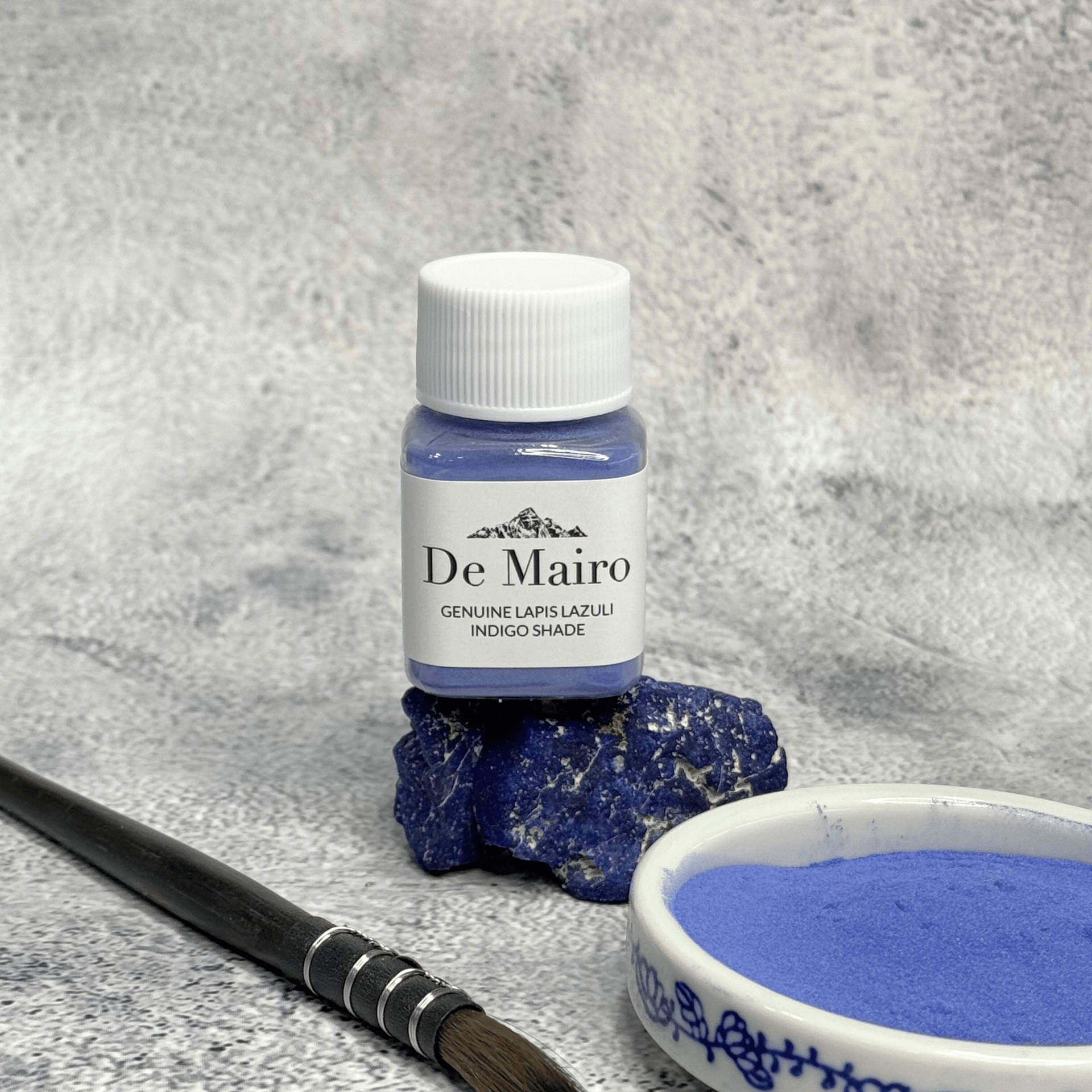 Genuine Lapis Lazuli Indigo Shade Pigment – A Rare and Captivating Blue - De Mairo Ltd
