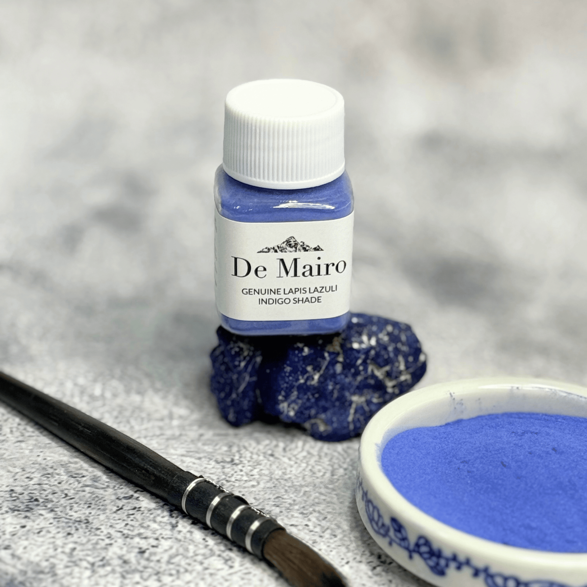 Genuine Lapis Lazuli Indigo Shade Pigment – A Rare and Captivating Blue - De Mairo Ltd