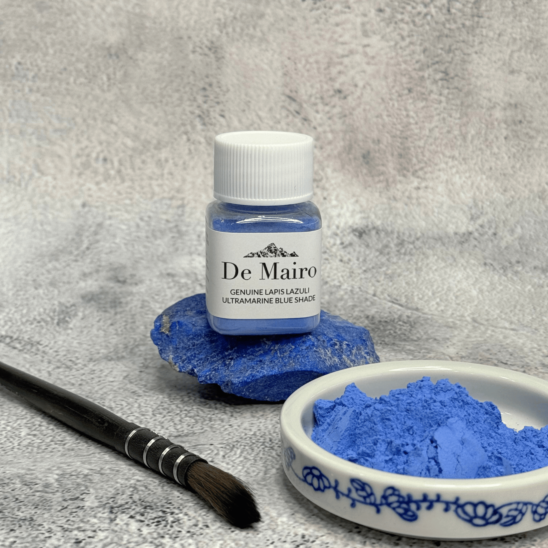 Genuine Lapis Lazuli Ultramarine Blue Shade Pigment – The Deepest Shade of Brilliance - De Mairo Ltd