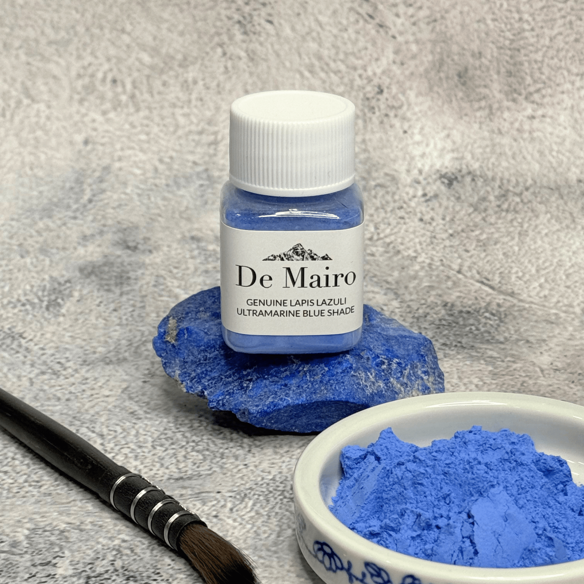 Genuine Lapis Lazuli Ultramarine Blue Shade Pigment – The Deepest Shade of Brilliance - De Mairo Ltd
