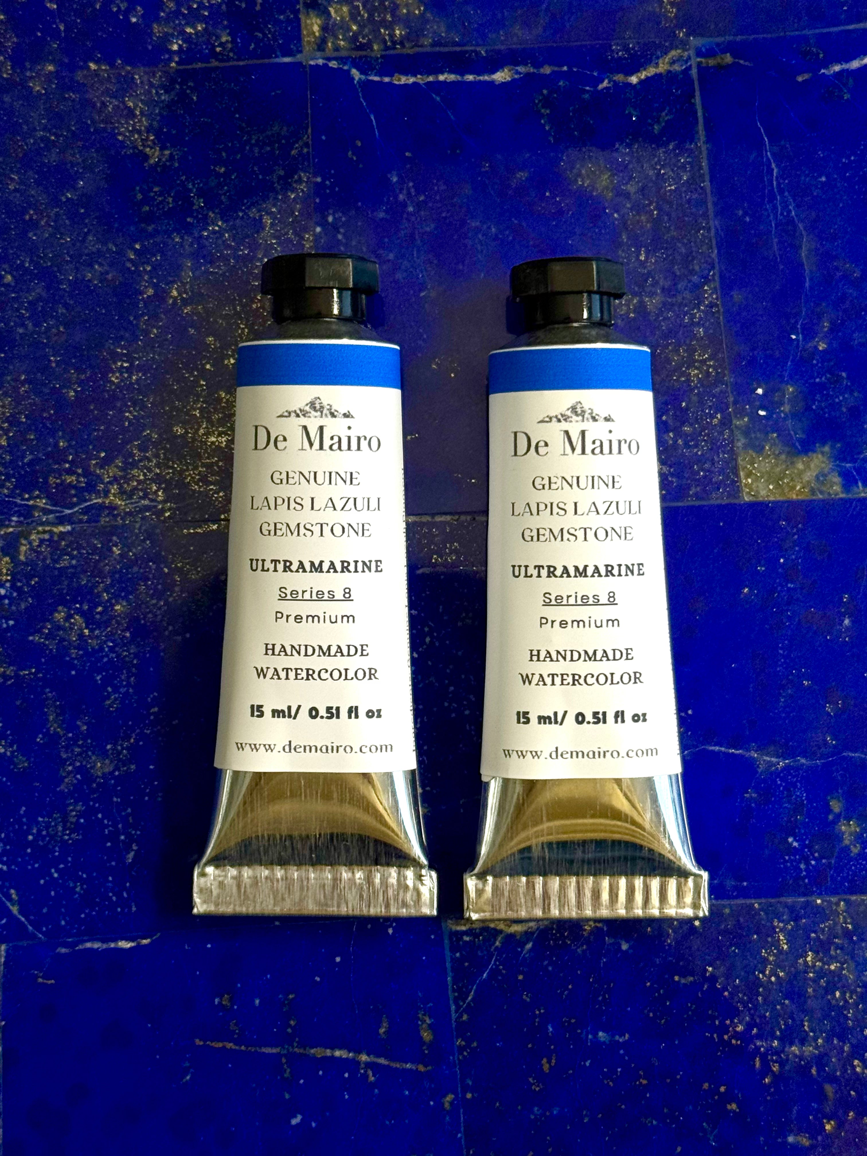 Genuine Lapis Lazuli Watercolors
