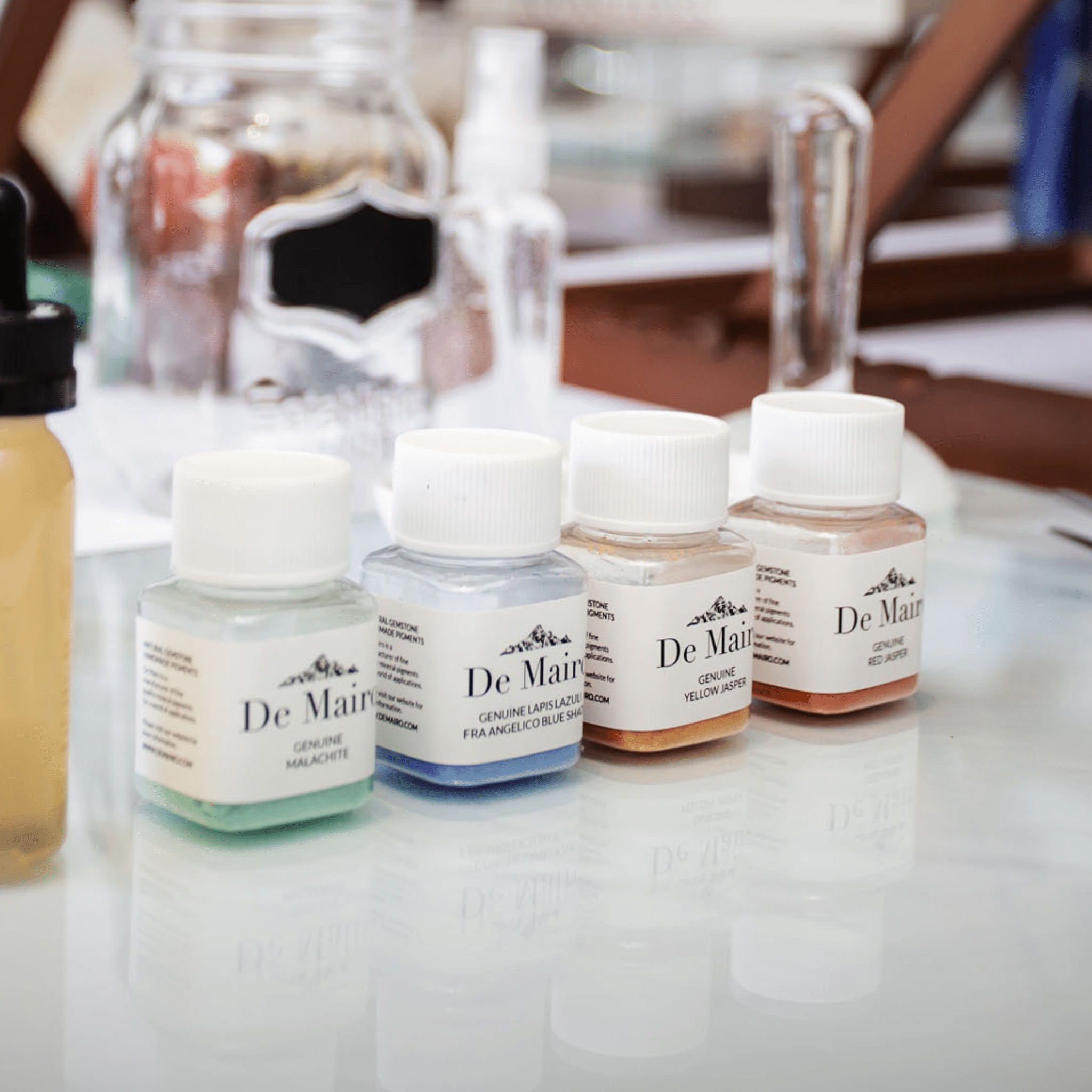 Gemstone Paint - Making Masterclass – Create Paints from Real Gemstones - De Mairo Ltd