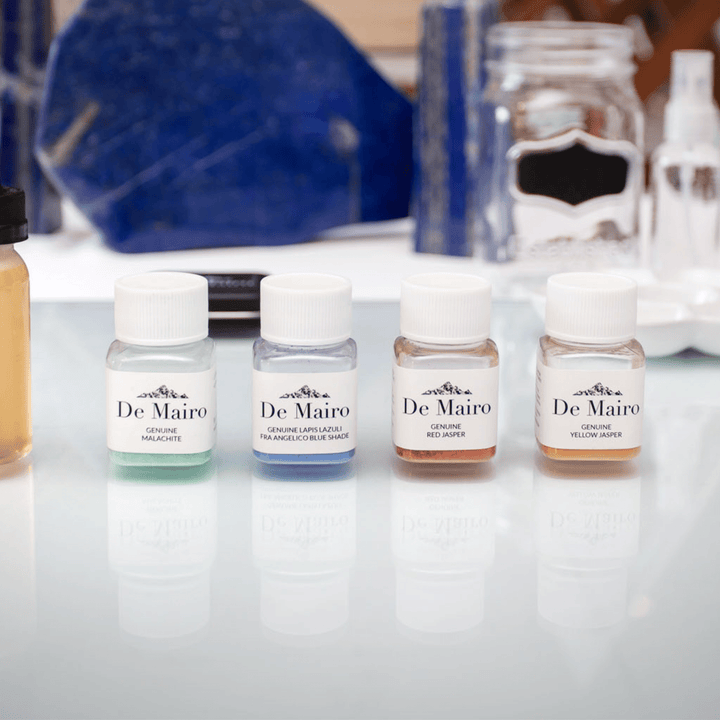 Gemstone Paint - Making Masterclass – Create Paints from Real Gemstones - De Mairo Ltd