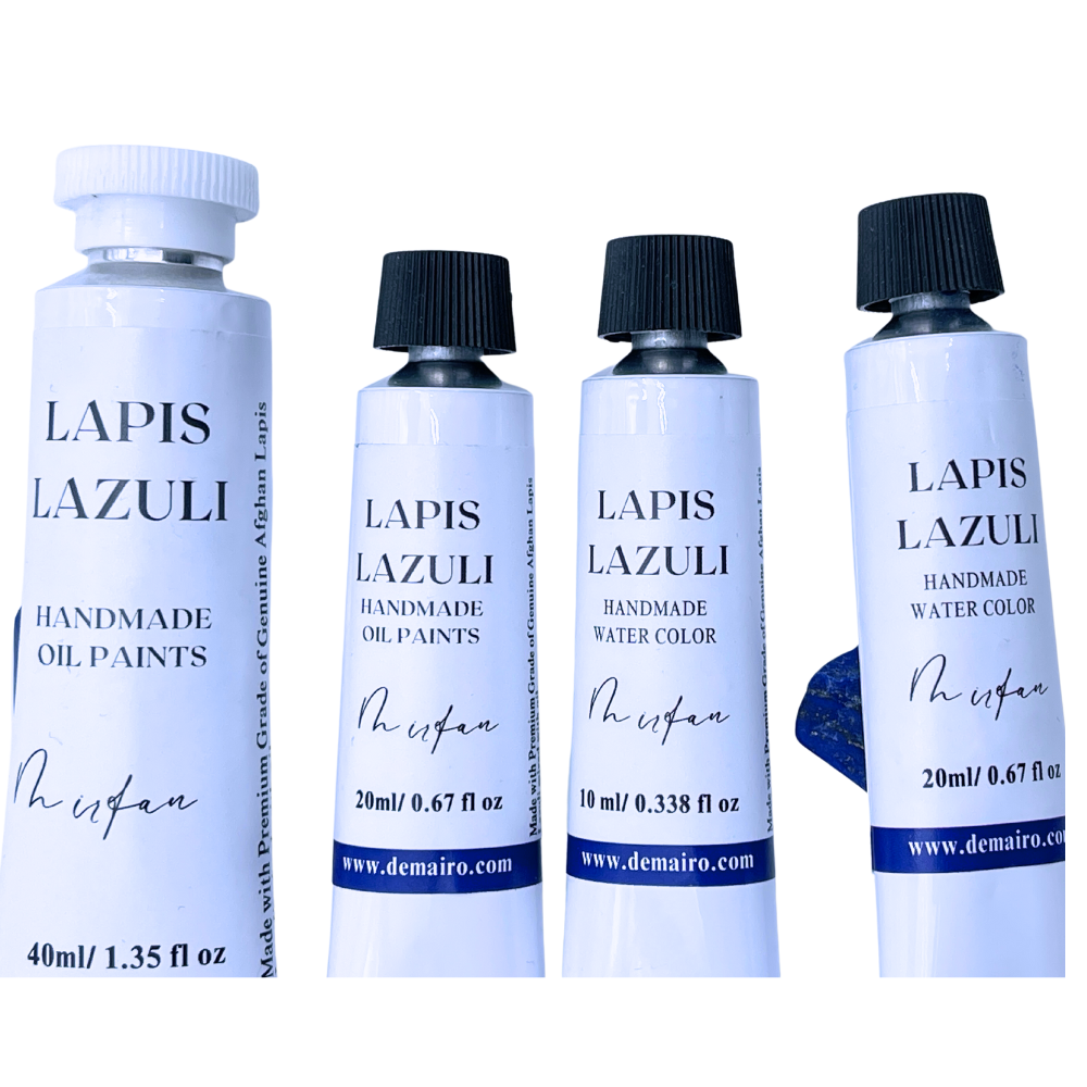 Lapis lazuli Handmade Oil Paints  Pure Fra Angelico Blue