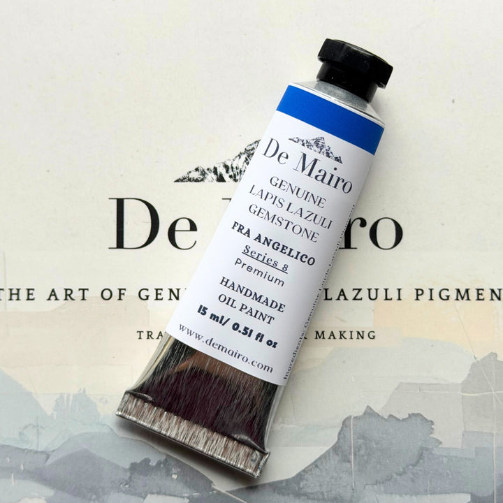 Genuine Lapis Lazuli Fra Angelico Oil Paint