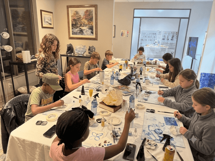 Young Artisans Workshop: Gemstone Painting & Penmanship - De Mairo Ltd