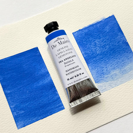 Genuine Lapis Lazuli Fra Angelico Watercolour Paint – 15ml Tube | Series 8