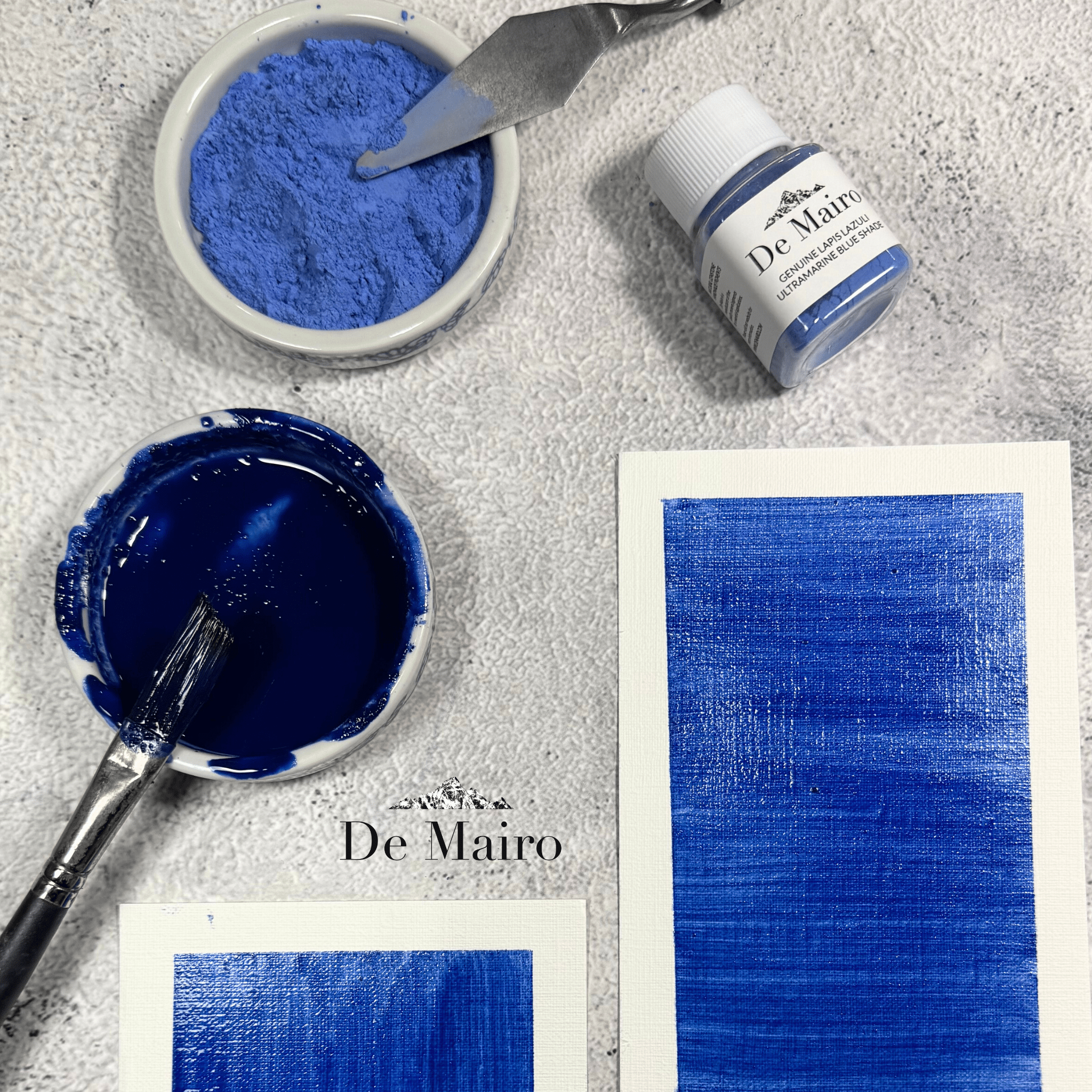 Lapis Lazuli Ultramarine Blue Shade Pigment – Brilliance of Blue - De Mairo Ltd