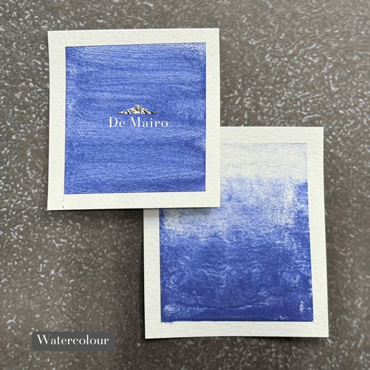 Lapis Lazuli Indigo Pigment watercolour swatches