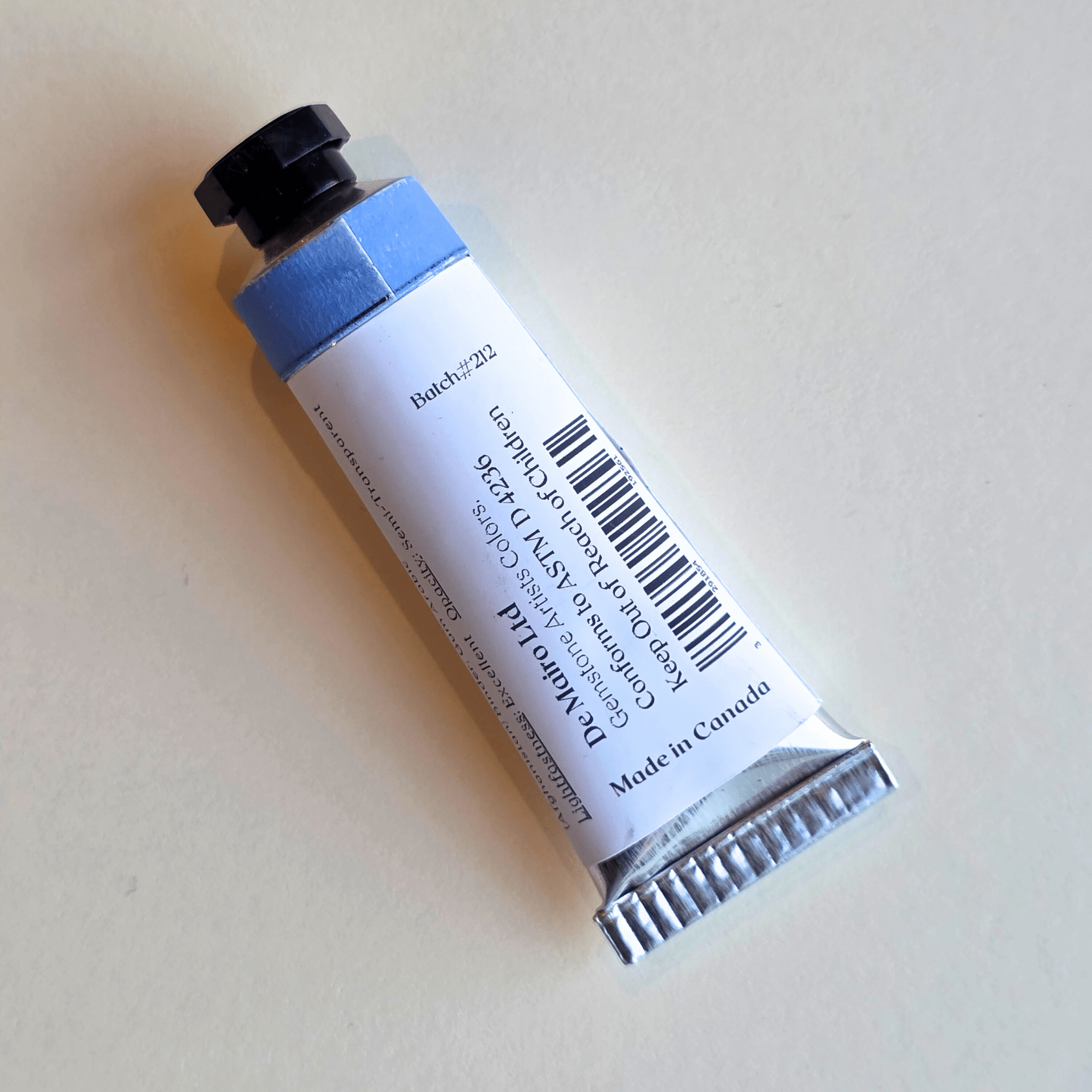 De Mairo Genuine Lapis Lazuli Ultramarine Watercolor – 15ml Artist Tube (Handmade, Gemstone Pigment, Premium Professional Grade Series 8) - De Mairo Ltd