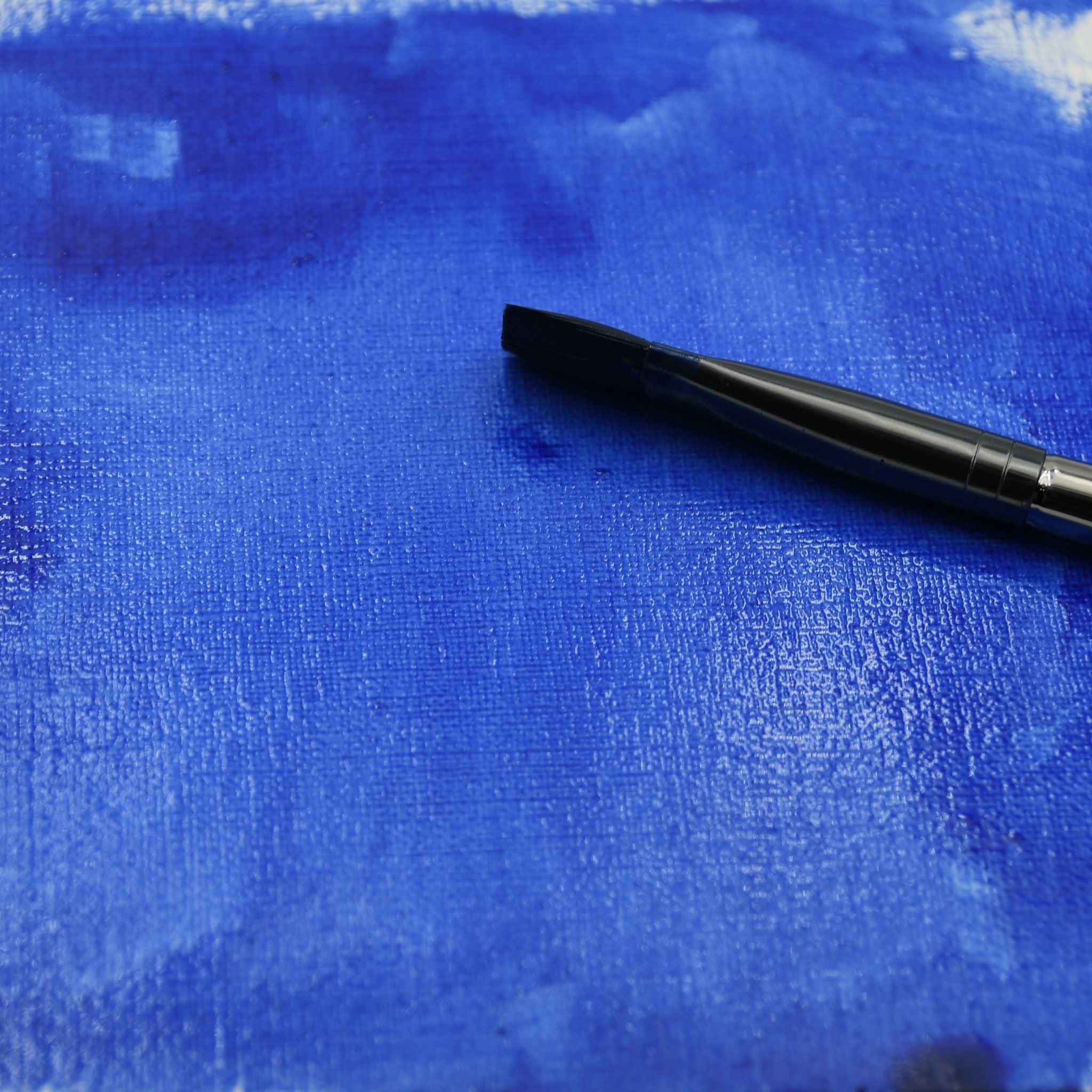 lapis lazuli watercolor paint on paper