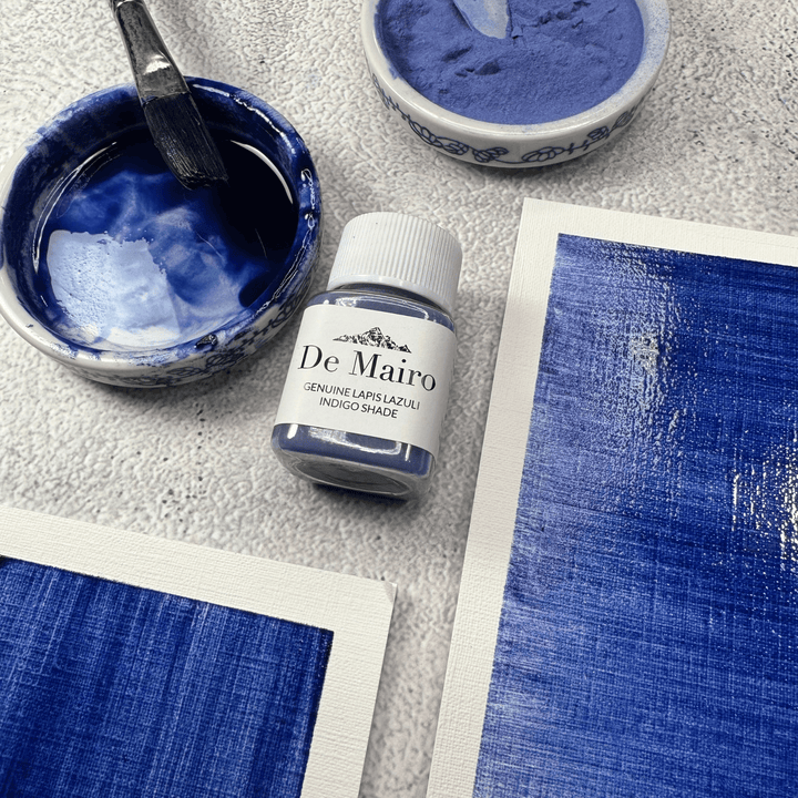 Genuine Lapis Lazuli Indigo Shade Pigment – A Captivating Blue