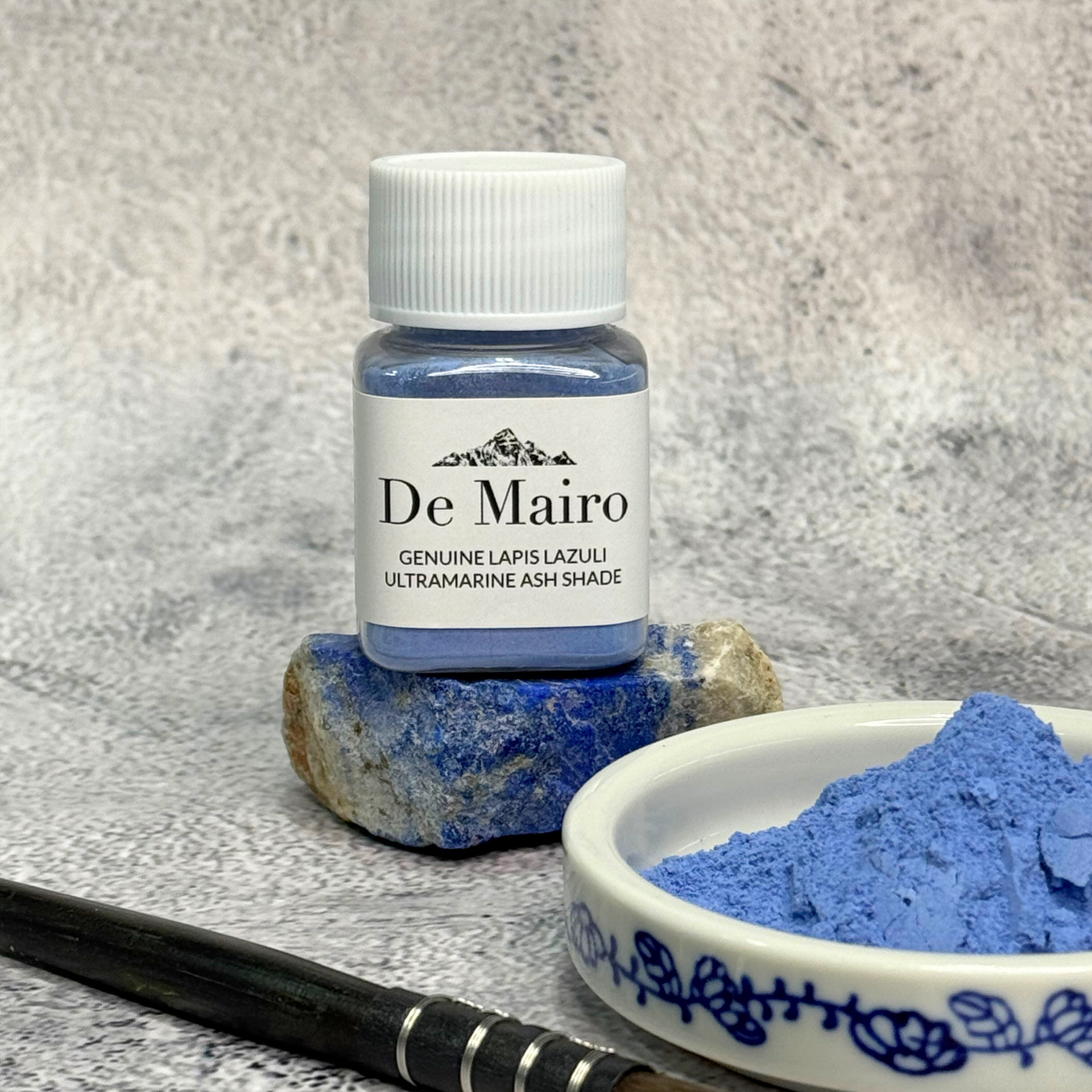 Genuine Lapis Lazuli Ultramarine Ash Shade Pigment– A Subtle, Grey-Blue Treasure