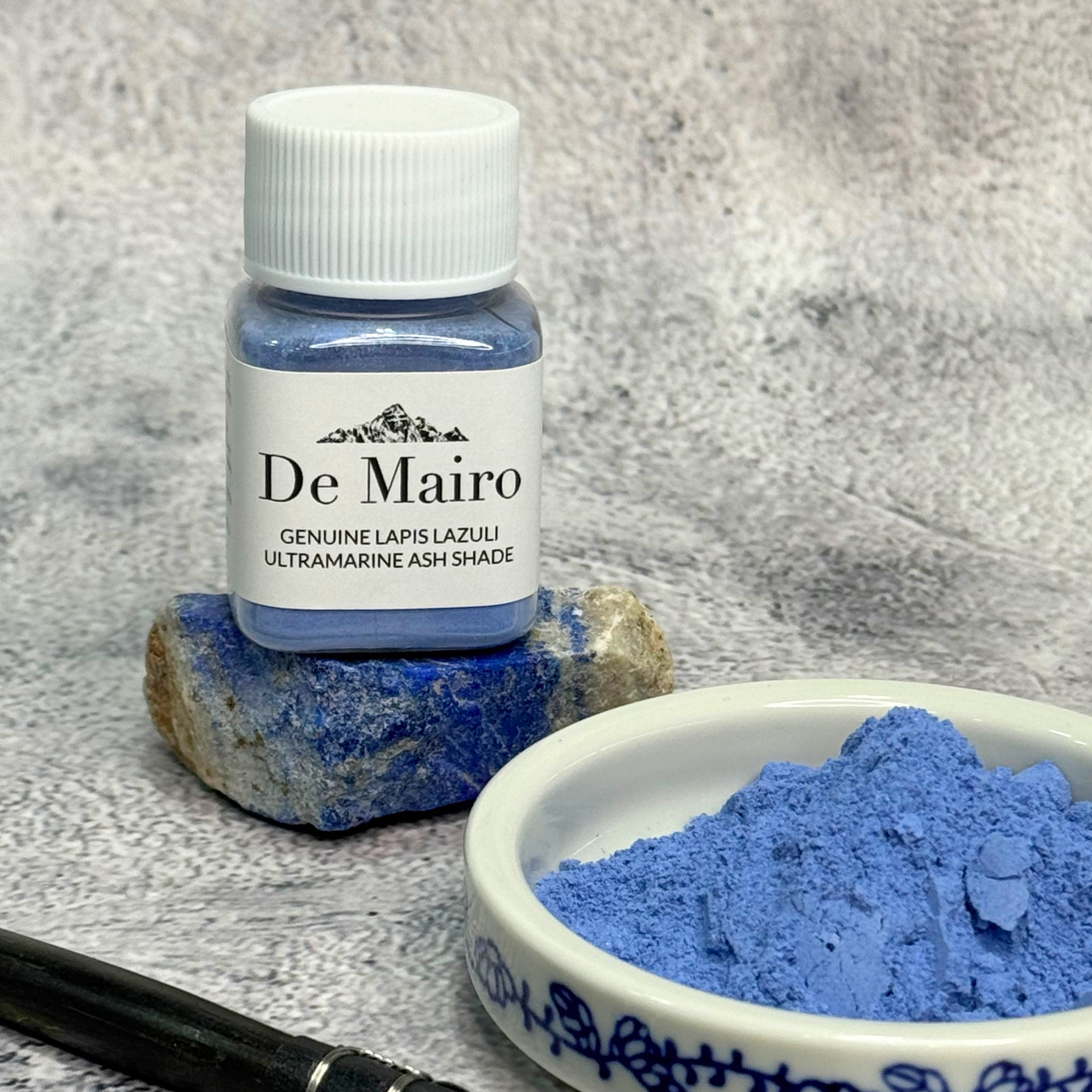 Genuine Lapis Lazuli Ultramarine Ash Shade Pigment– A Subtle, Grey-Blue Treasure