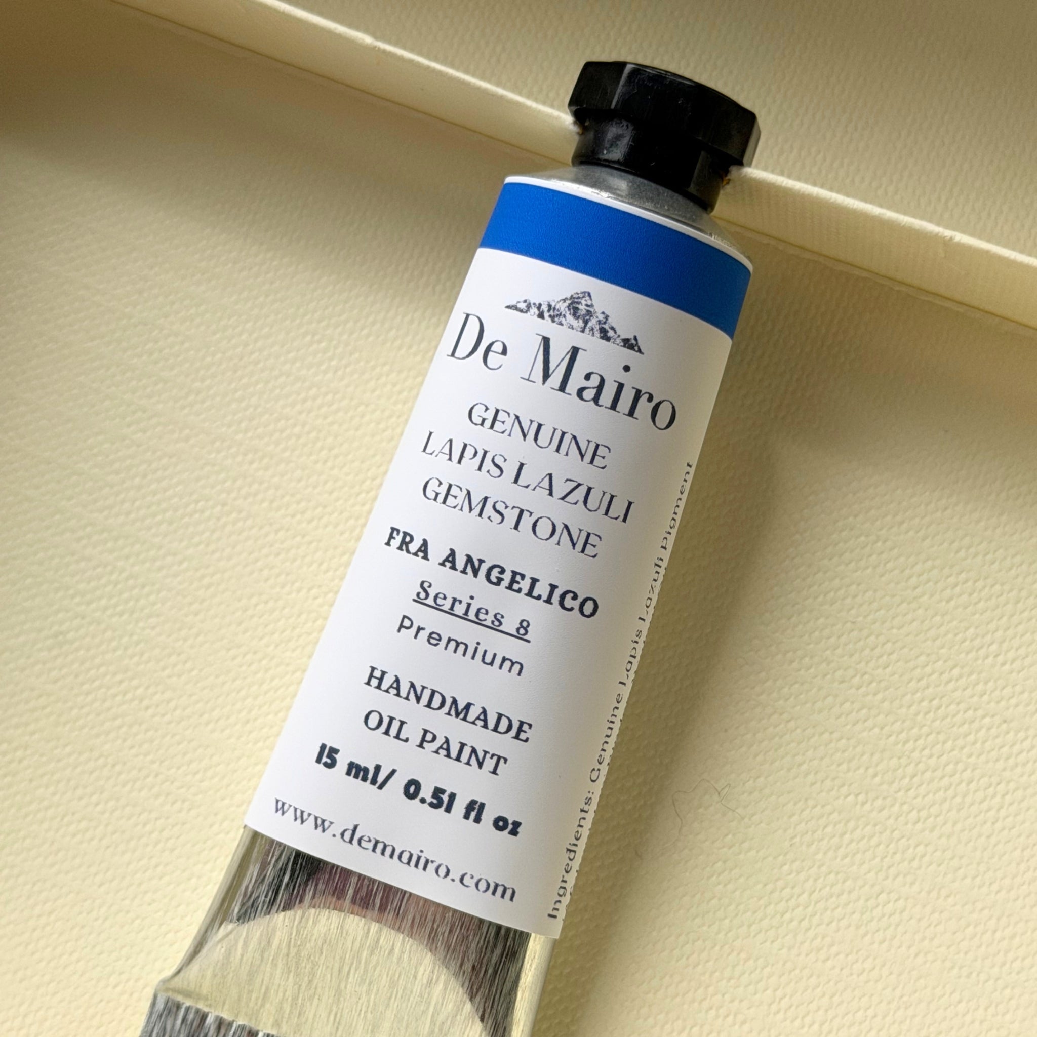 Series 8 genuine lapis lazuli oil paint in 15ml tube
