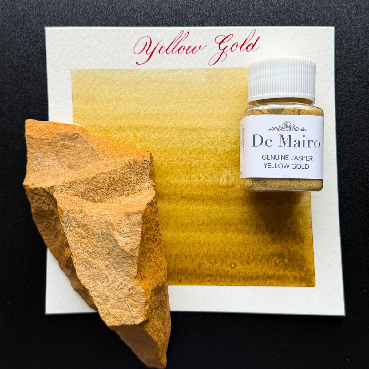 Palette di Pietra Pigments — Five Genuine Gemstone Pigment Jars (30g)