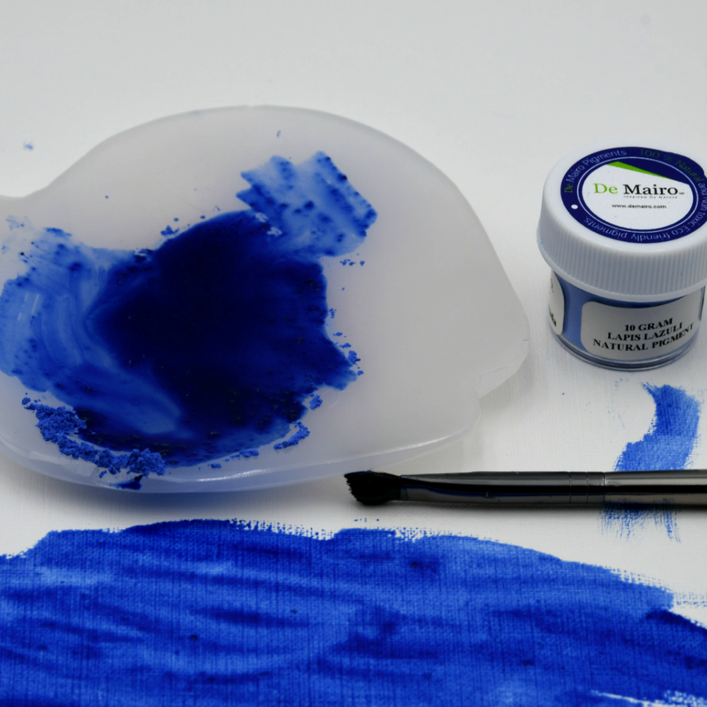 Lapis Lazuli and Jasper Pigments for Painting ( 10 gram each Pigment Jar)